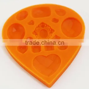 Custom Design and Multi-shaped How to Use Silicone Fondant Molds thumbnail-1