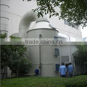 Acconding To Market Manufacture Survey Fiberglass FRP GRP Composite Air Purification Tower Air Scrubber Tower Made In China thumbnail-3