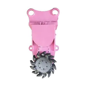 3 Tonnes Class Demolition Excavator Concrete Grinder High Quality Rotary Drum Rock Cutter thumbnail-4