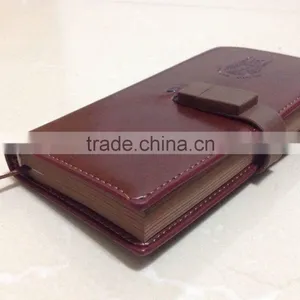 A6 Size UBS Notebooks With Logo Embossing Cover thumbnail-3