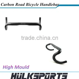 Road Bicycle Handlebar Carbon Handler Bar Carbon Fiber Bicycle Handlebar 3K/UD Carbon Road Bike Handlebar Carbon Cycling Bar thumbnail-2