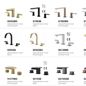 Flexible Space-saving and Convenient Maintenance Separate Basin Mixer Series thumbnail-3