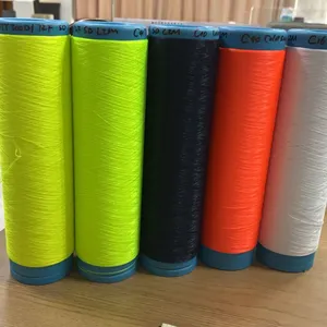 Fluorescence Yellow Polyester DTY 75D/36F 75D/72F Semi-Dull Full-Dull EN ISO 20471 thumbnail-3