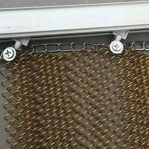 High-Quality Aluminum Metal Stretch Mesh Curtain Wall thumbnail-3