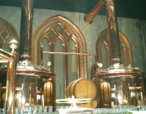 Semi Auto Steam Copper Brewing Equipment , 500L Microbrewery Machine thumbnail-3