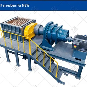 Reinforce Steel Crusher Reinforce Bar Waste Shredding Machine Rebar Shredder thumbnail-1