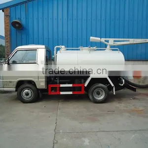 2015 Low Price FOTON Sewage Tank for Sale,4x2 Sewage Suction Tanker Truck thumbnail-6