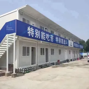Prices for Fireproof and Heat-insulating Prefabricated Houses, Color Steel Houses, and Container Houses in Cangzhou. Recycling of Second-hand Color Steel Prefabricated Houses in Huanghua thumbnail-1