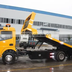 Dongfeng 4ton Wrecker Tow Trucks for Sale,4x2 Wrecker Towing Truck One Tow Two thumbnail-3