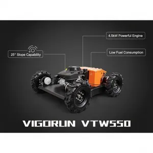 Garden Orchard Cwheeled Remote Control Slope Lawn Mower 16x Manual Efficiency Remote Control Electric Gasoline thumbnail-1