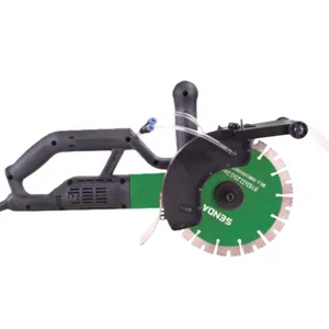 Lightweight Brushless Wall Grooving Machine 6192D, 4200W Max Power 66mm Deep Cut Push-Pull Hydropower Wall Chaser thumbnail-1