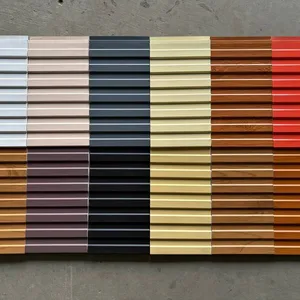 Linyi PU Wall Panel Metal Siding Metal Panels PU Sandwich Panel thumbnail-1