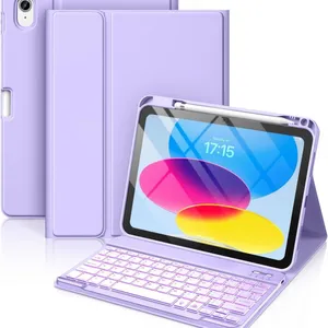Backlight Keyboard Case for IPad 10.2/10.5(7/8/9gen/air3/Pro10.5) & IPad Pro11inch(2022/2021/2020/2018) thumbnail-3