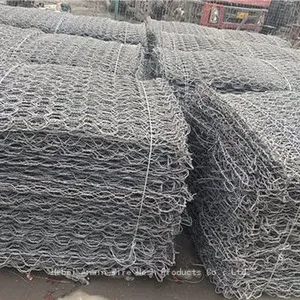 Factory Sale Woven Stone Filled Gabion Basket 2*1*1m Hexagonal Galvanized Gabion Boxes thumbnail-4
