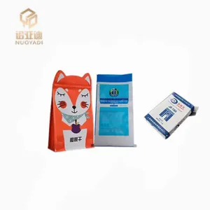 Eight-Sided BOPP Gravure Printed Square Bottom Pet Food Packaging Flat Bottom Box Pouch With Stand-Up Feature Seal Bag thumbnail-2