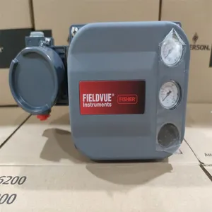 Rotork Fairchild T6100 Pressure Sensor, Fisher 667 Pneumatic Actuator + DVC6000/DVC6200 Digital Valve Positioner thumbnail-1