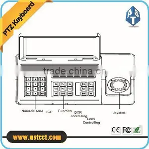 8" TFT-LCD Large Screen High Speed Dome Camera 3D PTZ Keyboard Controller Control VEHICLE PTZ Camera thumbnail-3