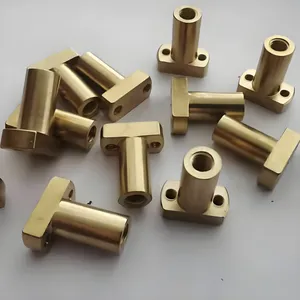 Machined Copper Bushing, C36000, 800MPa Tensile Strength, 85-95 Rockwell B thumbnail-1