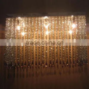 Crystal Bead Chandelier Ceiling Light Crystal Lamp thumbnail-1