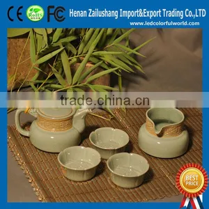 Kung Fu Celadon Tea Sets HB-1202 Longfeng Songs thumbnail-1