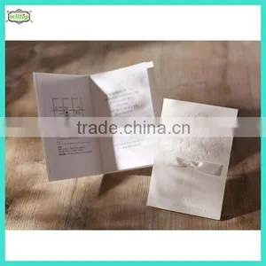 2014 Hot Sale Paper Blank Wedding Invitation Cards thumbnail-1
