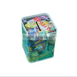 Pretty Good Six Different Designed Save Money Tin Box for Kids thumbnail-1