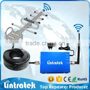 Manufacturer Signal Repeater Gsm/wcdma 2G 3G Two Network Phone Booster With Antenna Cables Kit thumbnail-1