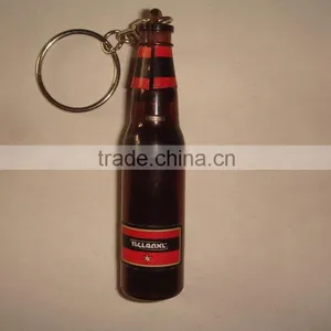 All Shapes Plastic Led Customed Design Logo and Projector Your Own Logo KeychainTorch Led Light Keyring to Your Friend thumbnail-1