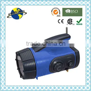 Emergency Radio Portable Torch Radio With Flashing Light thumbnail-2