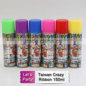 Taiwan Crazy Ribbon 150ml / Party Ribbon Spray thumbnail-1