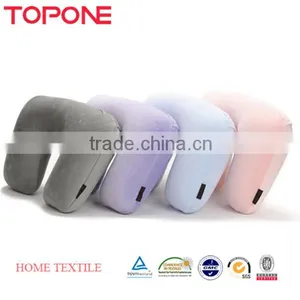 High Quality Portable Design Inflatable Airplane Neck Pillow thumbnail-1