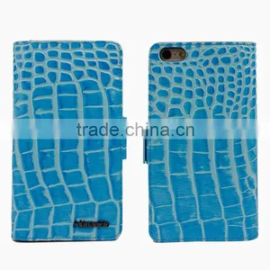 Multifunction Genuine Leather Flip Case for Iphone 6 Cover thumbnail-4