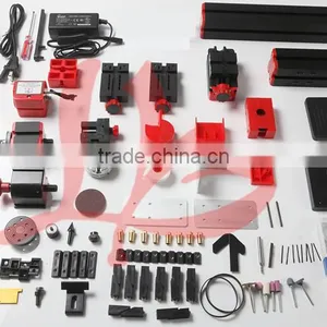 Mini 8 in 1 Kits Z8001 Multifuction Lathe Machine for Woodworking Handcrafts thumbnail-5