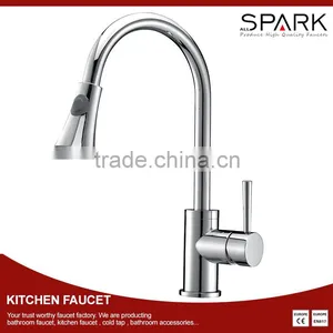 Discount Kitchen Pull Down Brass Faucet S-207A thumbnail-1