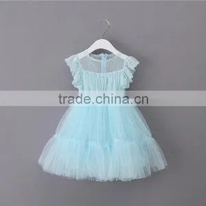 Dusty Rose Girls Dress Boutique Kids Flower Neck Long Skirt Grown Frocks Children Top Hot Sale Promotion Neon Pink Prom Dresses thumbnail-4