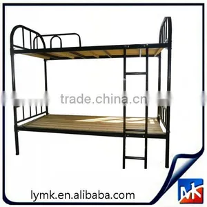 Iron Steel Bunk Bed, Classic Furniture Bedroom Set, Bedroom Furniture Sets Supplier Double Layer Iron Bed Metal Bunk Bed thumbnail-1