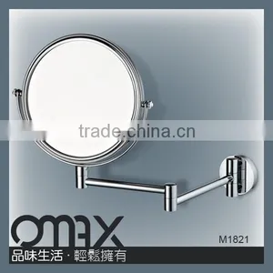 Two Sides Round Shape Brass 2 Times Magic Decoravtive Wall Mirror thumbnail-1