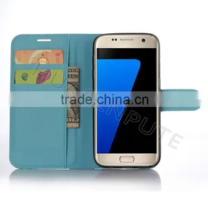 2016 Trending Products PU Leather Case for Galaxy S7 Case With Card Slots thumbnail-3