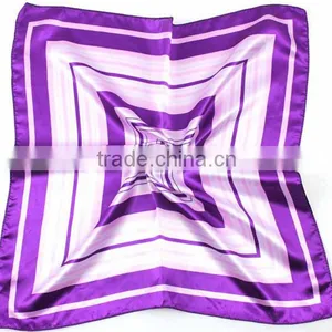 Fashionable Women Small Suqare Working Silk Scarf thumbnail-4