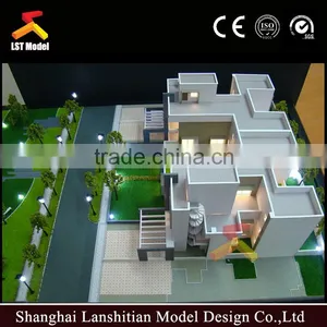 Commercial Buildings Model With Led Light /Real Estate for Architectural Scale Model Making thumbnail-1