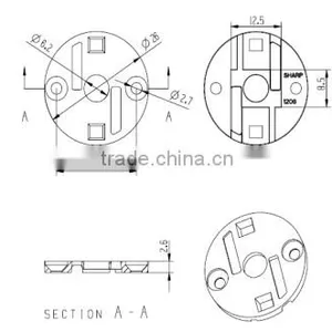 Cob LED Holder for Sharp 1208 thumbnail-2