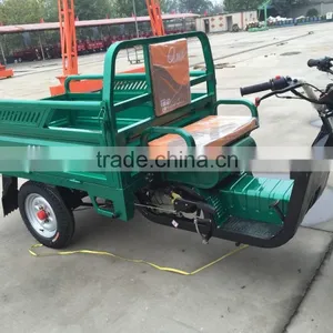 Motorized Cargo Bike Tricycle for Passenger ,petrol Powered Tricycle thumbnail-1
