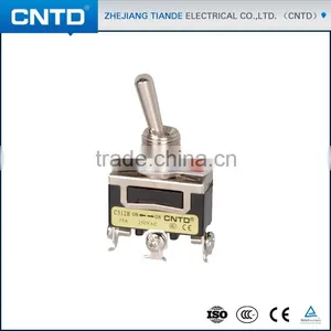 CNTD Manufacturer Miniature Toggle Switch With CE Approval 3 Pins Toggle Switch ON-ON C512B thumbnail-1