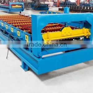 Durable in Use Most Popular Corrugated Color Roof Tile Machine thumbnail-3