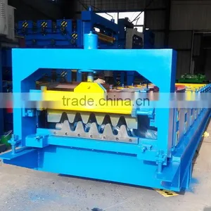 New Design Multi Color Floor Decking Roll Forming Machines thumbnail-2
