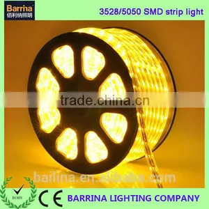 High Quality CE RoHS 120LED Warm White LED Ribbon Light thumbnail-1