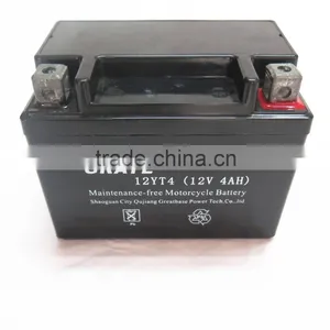 GREATBASE Best Brand Battery Made in China Ytx4l-bs Agm Battery Best Motorcycle Battery Operated Motorcycle thumbnail-2