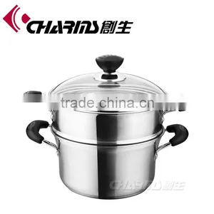 Charms Stainless Steel Hard Anodized Aluminum Sauce Pot thumbnail-1