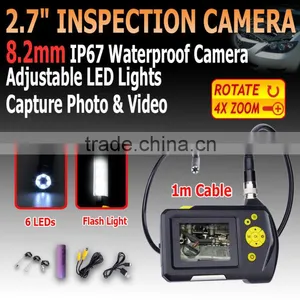 NTS100 Endoscope Borescope Snake DVR Video Recorder 8.2mm Tube Inspection Camera thumbnail-2