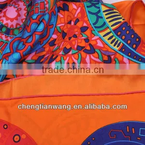 Best-selling Scarf Shawl, Lady's Fashion 140cm Square 100% Silk Scarf Shawl thumbnail-2